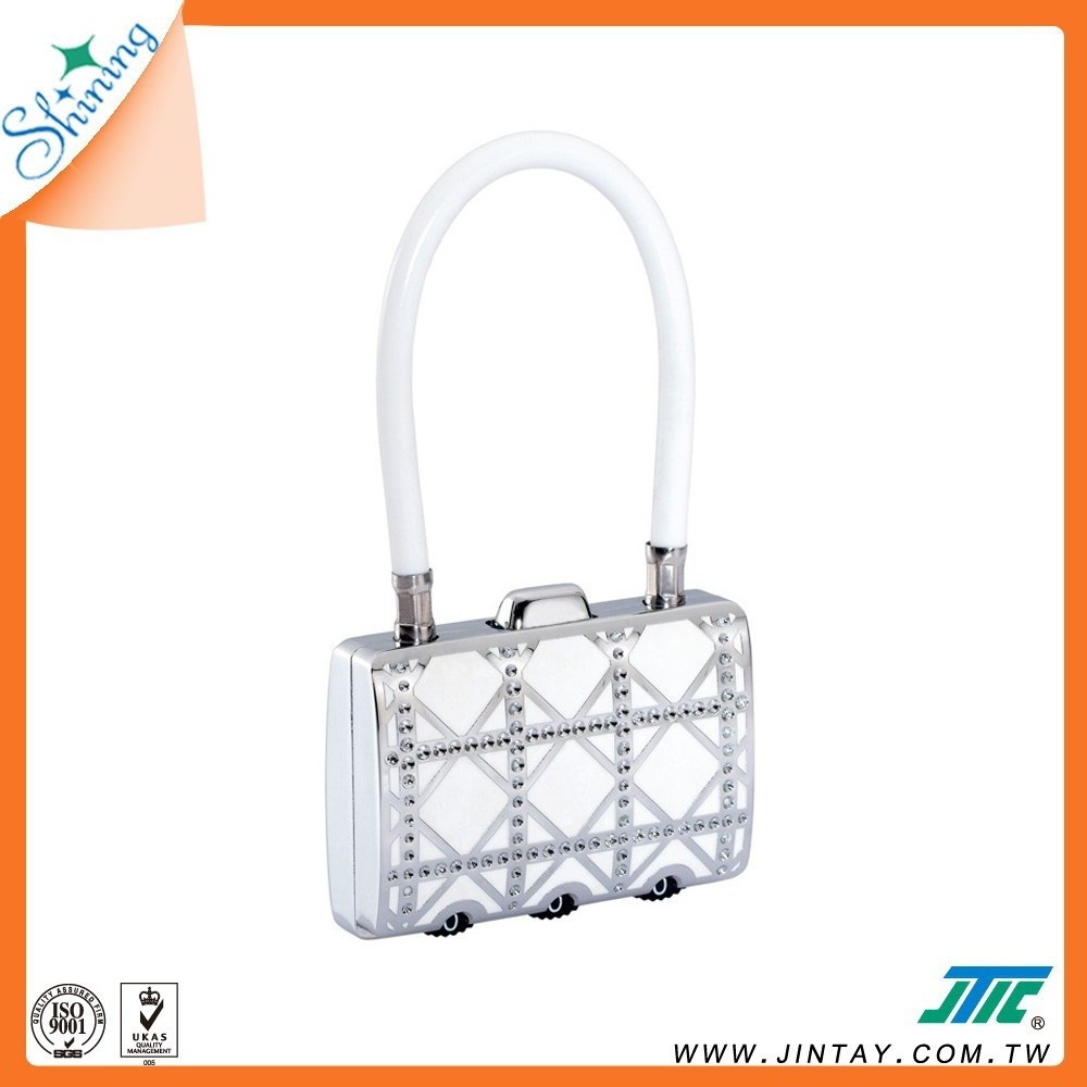 Shining Wire Numbers Combination Padlock / Lock