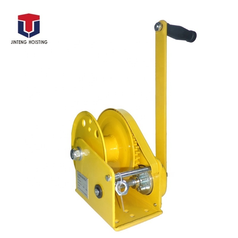 reversible lifting hand mini hand crank anchor winch 1200BL 5M