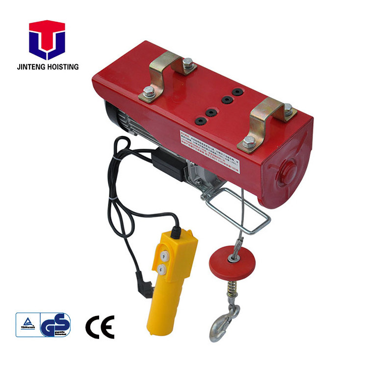 mini electric hoist wire rope small winch mini electric hoist PA600-20M