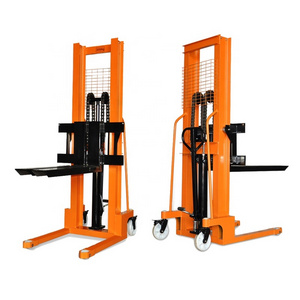 Manual Pallet Stacker Hand Stacker Hand forklift 2000kg hydraulic manual lifter Manufacturer Electric stacker forklift for sale