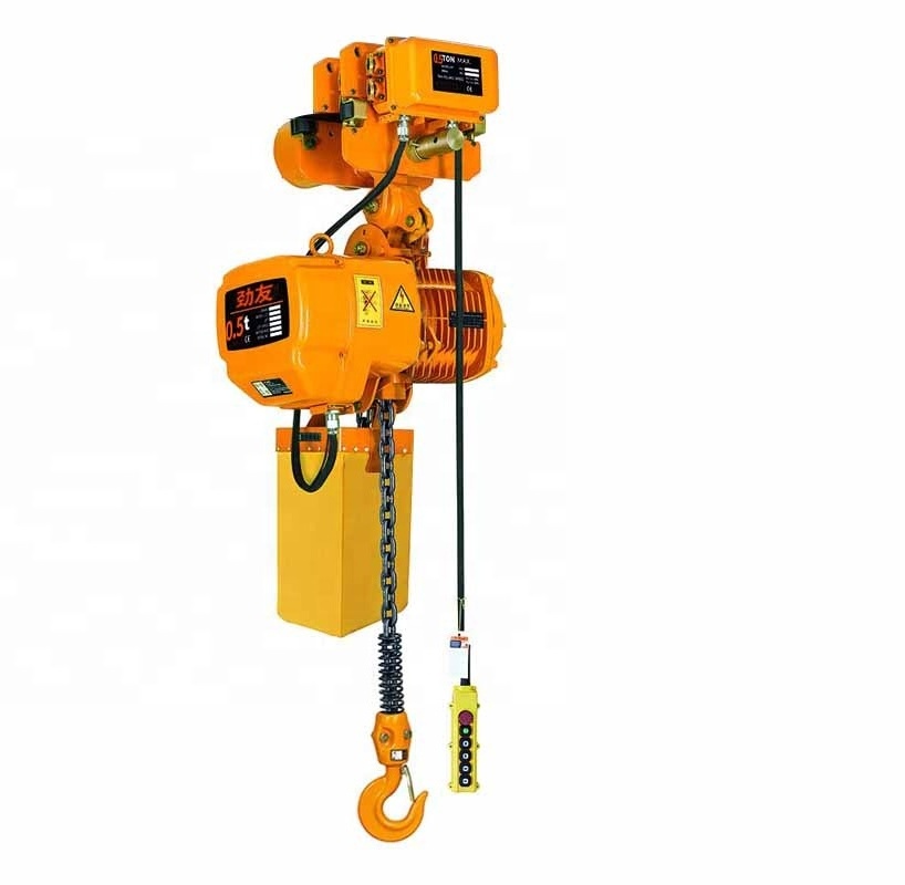 construction lifting Equipment Crane manufacturer electric endless chain hoist remote control with hook building block motor