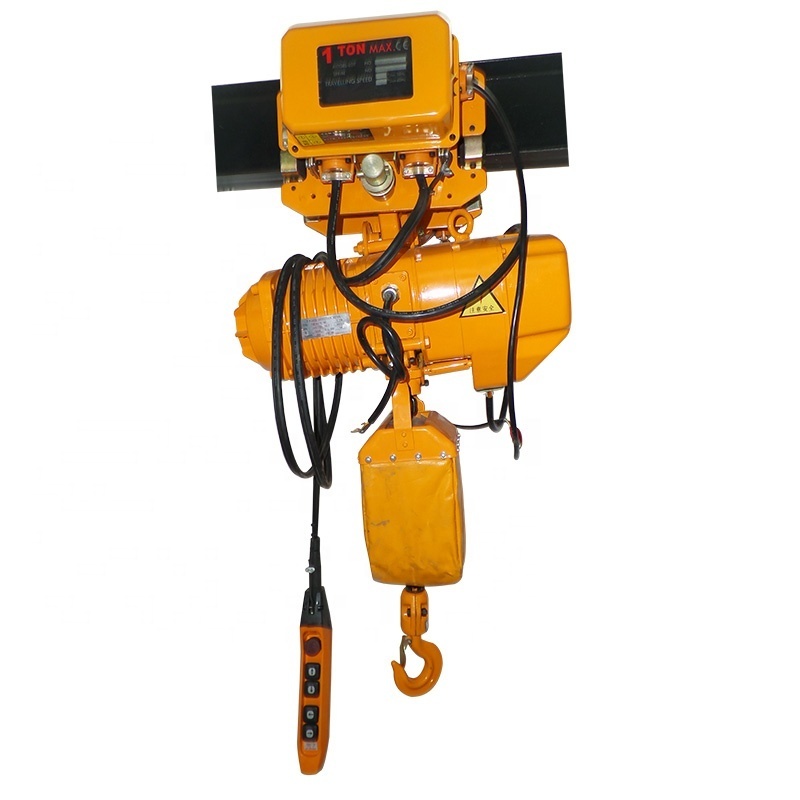 construction lifting Equipment Crane manufacturer electric endless chain hoist remote control with hook building block motor