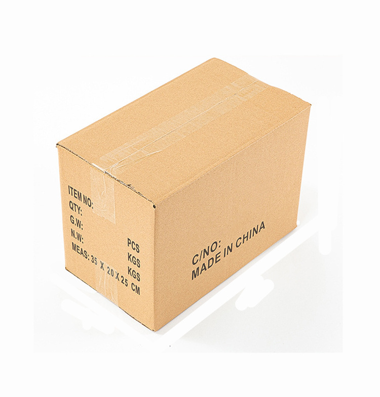 Custom cardboard packaging mailing moving shipping boxes corrugated box cartons