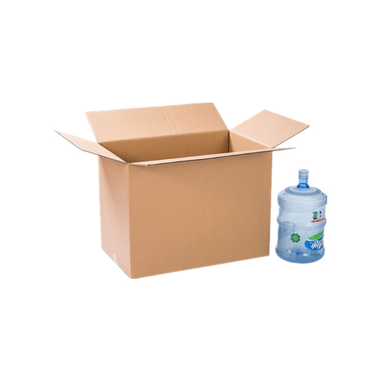 Various Sizes In-Stock Recyclable Paper Cartons Corrugated Shipping Box Blank Carton with Neutral Printing