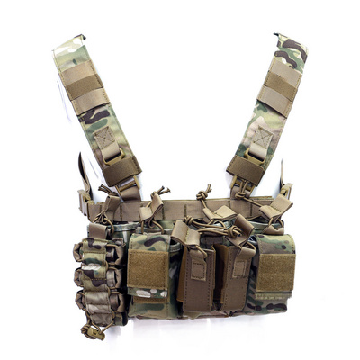 2023 Tactical Chest Rig molle system Vest Oxford Fabric Tactical vest camouflage combat vest