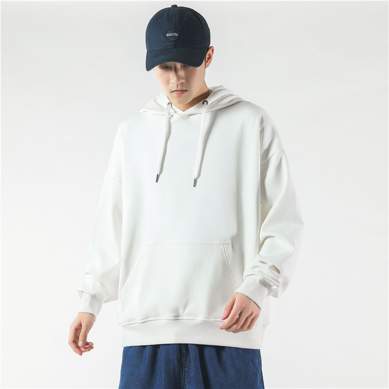 WuHan JinTeng Factory Good Quality Low Price Street Fashion Personality Sweater Loose Men Casual Cotton Breathable Top Hoodie