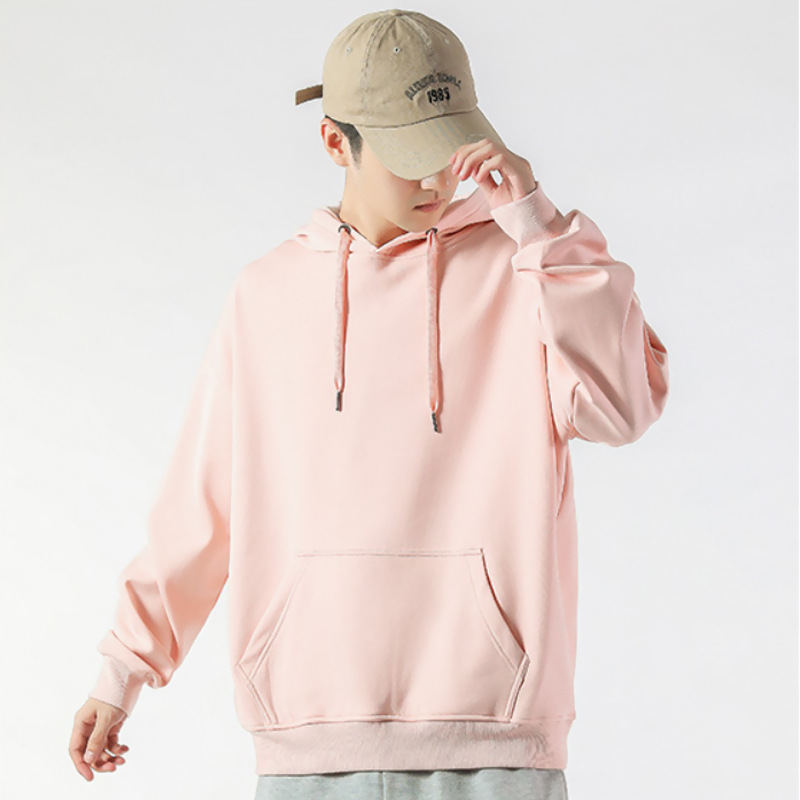 WuHan JinTeng Factory Good Quality Low Price Street Fashion Personality Sweater Loose Men Casual Cotton Breathable Top Hoodie