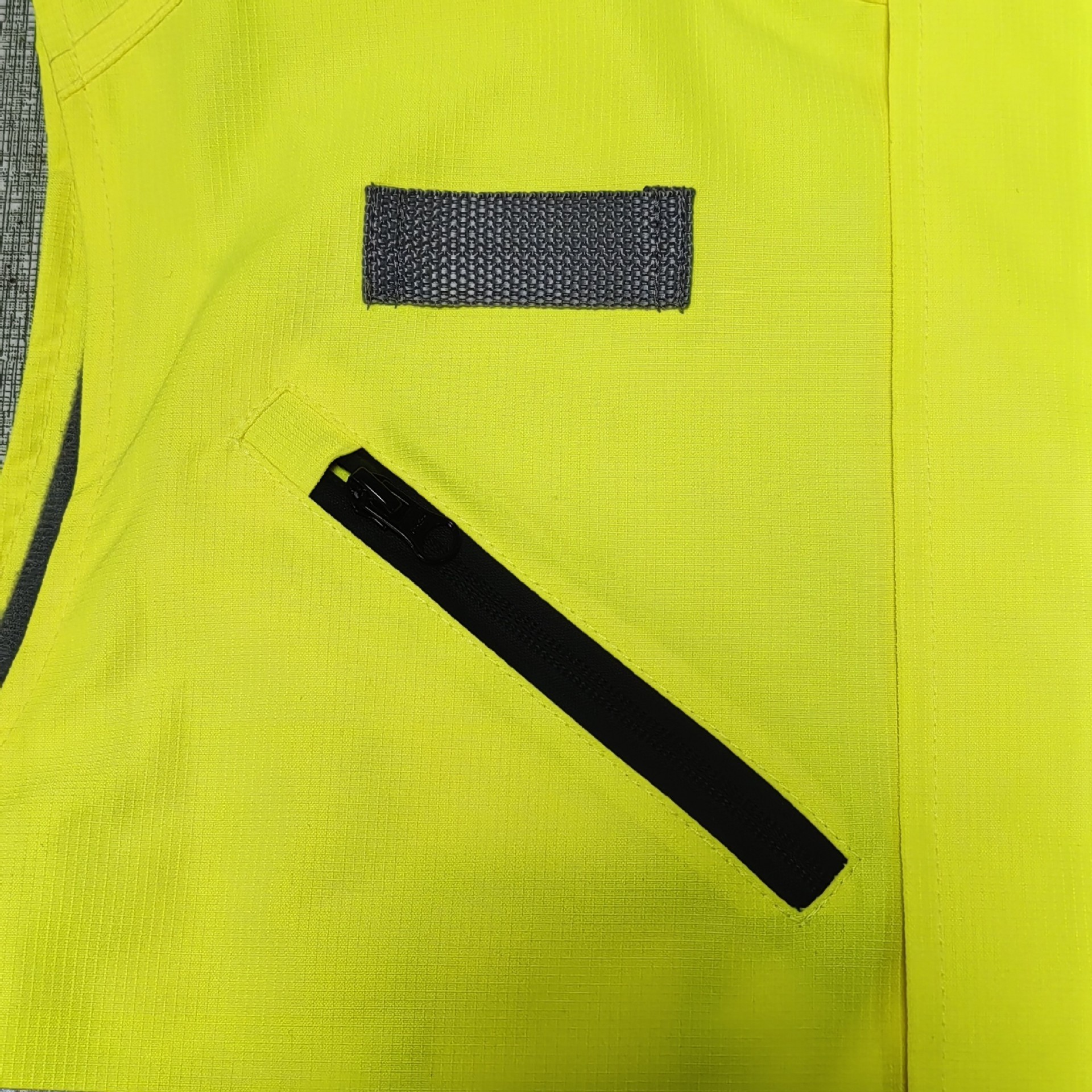 Fluorescence Orange Yellow High Visibility Reflective Safety Security Workwear Work Hi vis construction oxford vest for Men