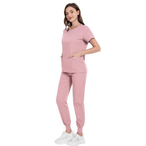 Jinteng Poly Cotton Hospital Medical Wear Nurses Uniforms Sets Hospital Uniform For Nurses And Doctors