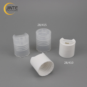 28mm tapas disc top cap 28/410 white press cap for 500ml 1000ml bottle by manufacturer ready-to-ship