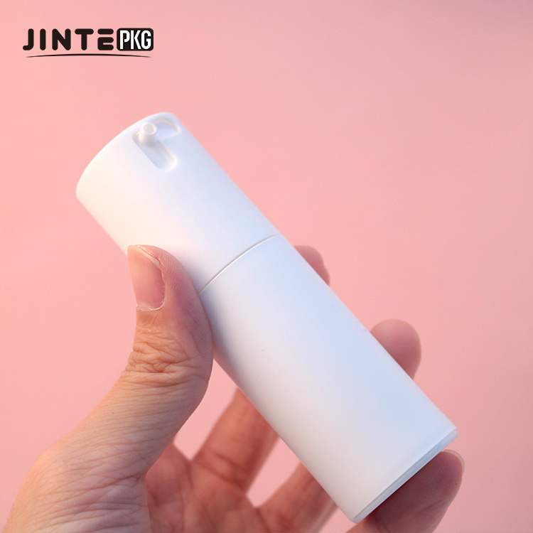 Empty15ml 30ml 50ml Matte White Cosmetic Plastic PP Airless Twist Pump Bottles For Skincare Serum Lotion Bottles