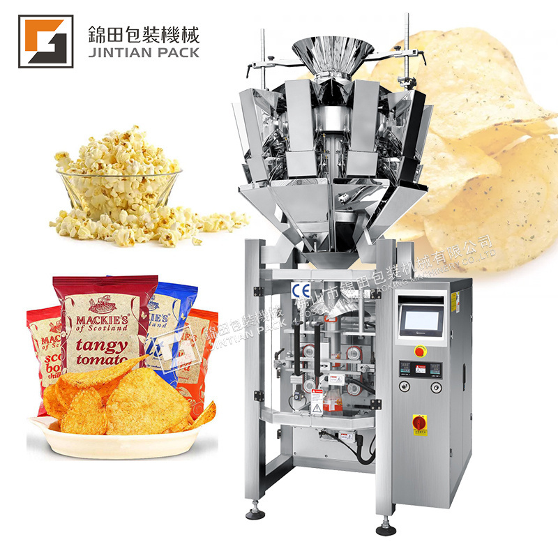 High Accuracy Automatic Chips/Nuts Filling And Packing Machine