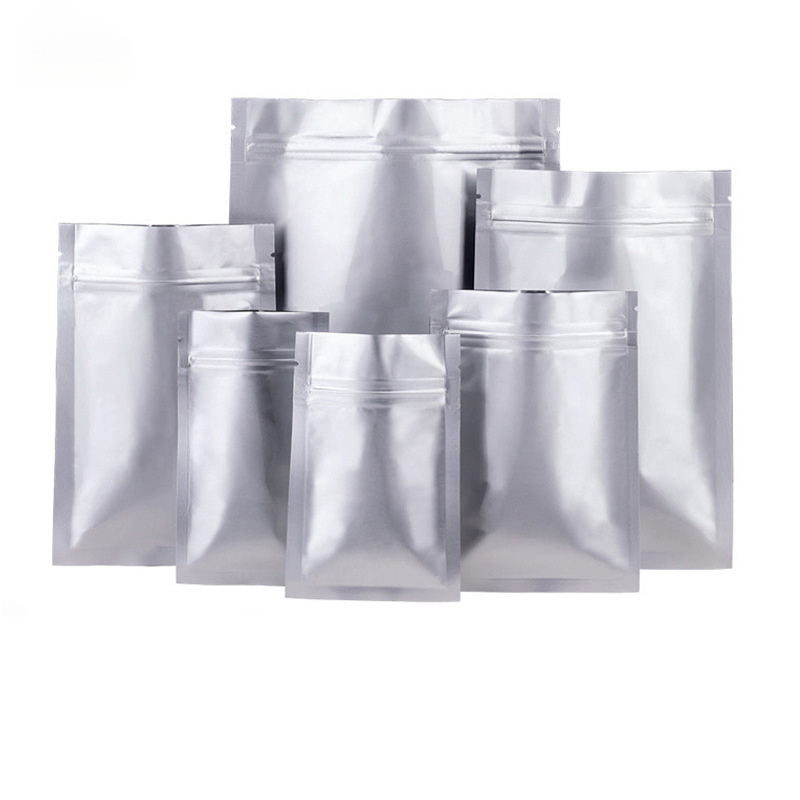 Multiple types of self sealing bags thickened flat bottom zipper bags moisture-proof dry goods sealing zero food packaging