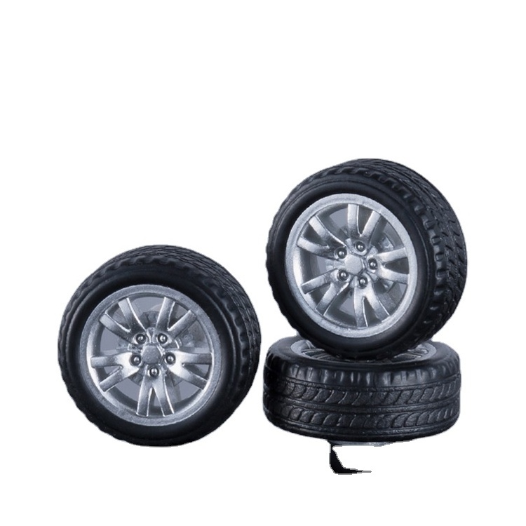 High Quality Standard Custom-made model car toy tire molded 10mm rubber tire