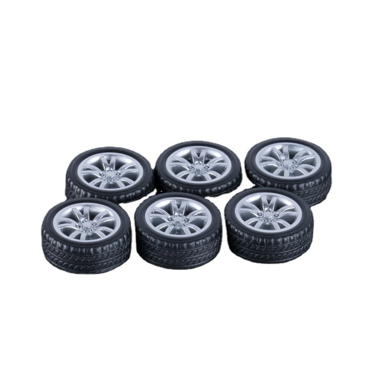 High Quality Standard Custom-made model car toy tire molded 10mm rubber tire