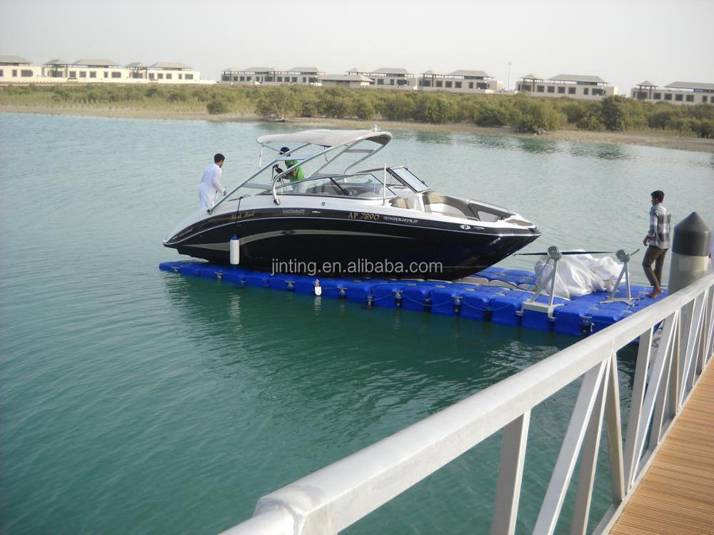 Sea house floating pontoon platform HDPE plastic pontoon boat platform