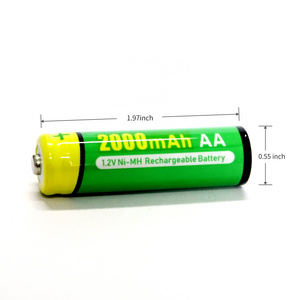 JINTION NiMh AA 2000mAh 1.2V rechargeable battery AA rechargeable batteries Amazon battery for toothbrush camera alarm clock toy