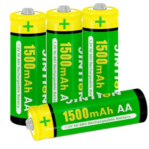 High quality Nickel Metal Hydride 1.2V AA 1500mah nimh rechargeable battery