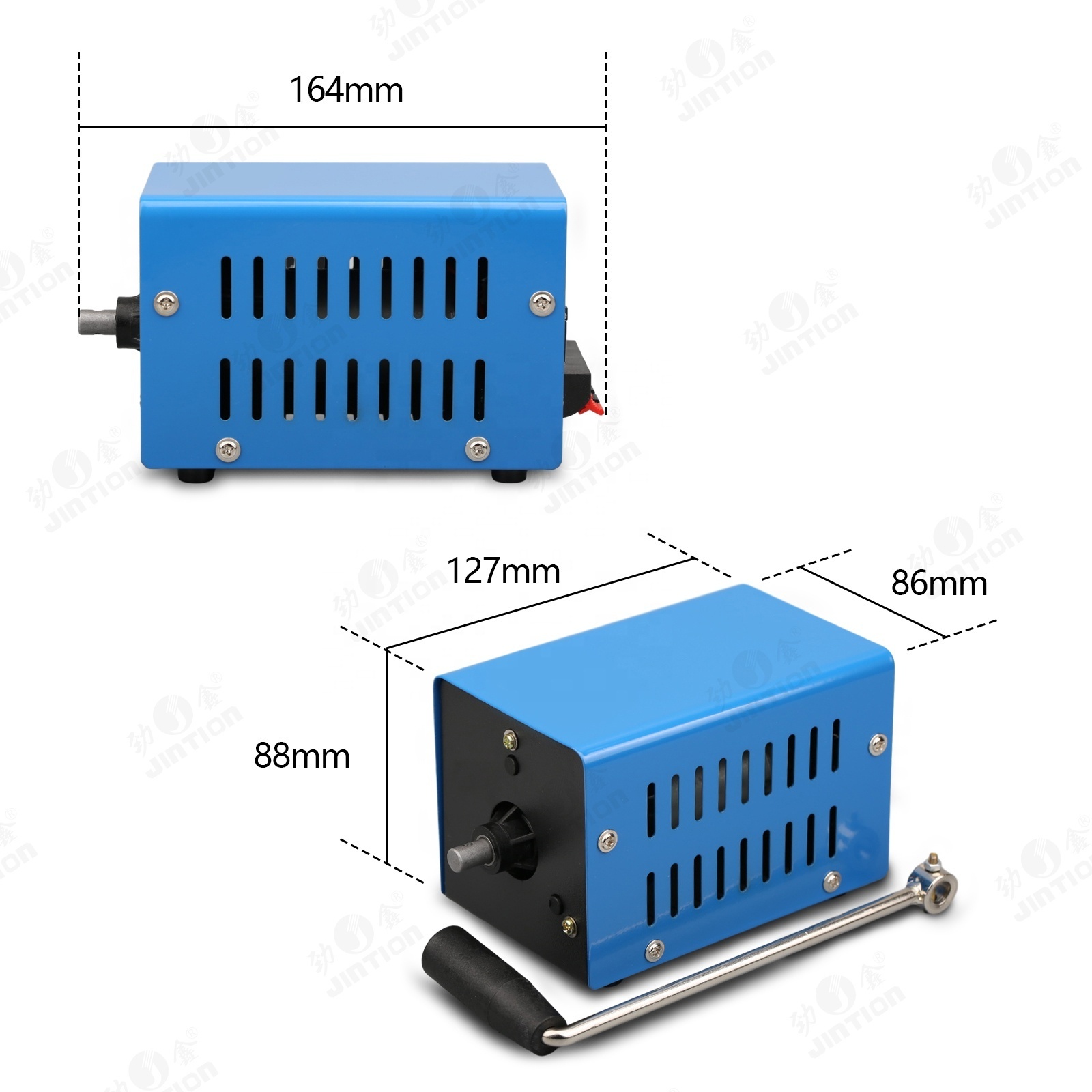 5v 20w Portable Crank Generator Multifunction Hand USB Generator Crank for Emergency Survival Experiments Power