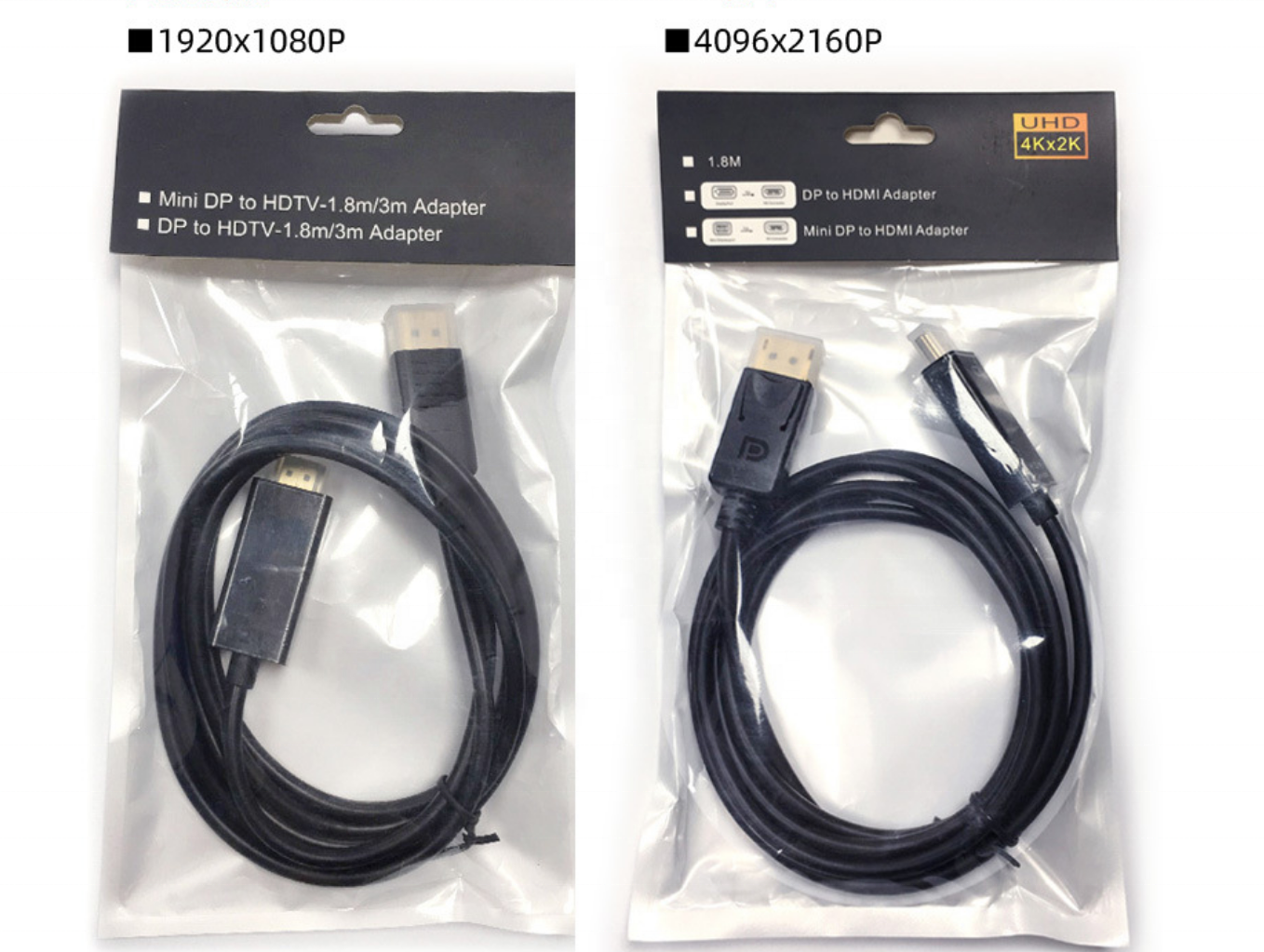 1080P Displayport to HDMI 1.8M DP TO HDMI Adapter Cable Male To Male for Laptop PC Display Port to 1080P HDMI Cable