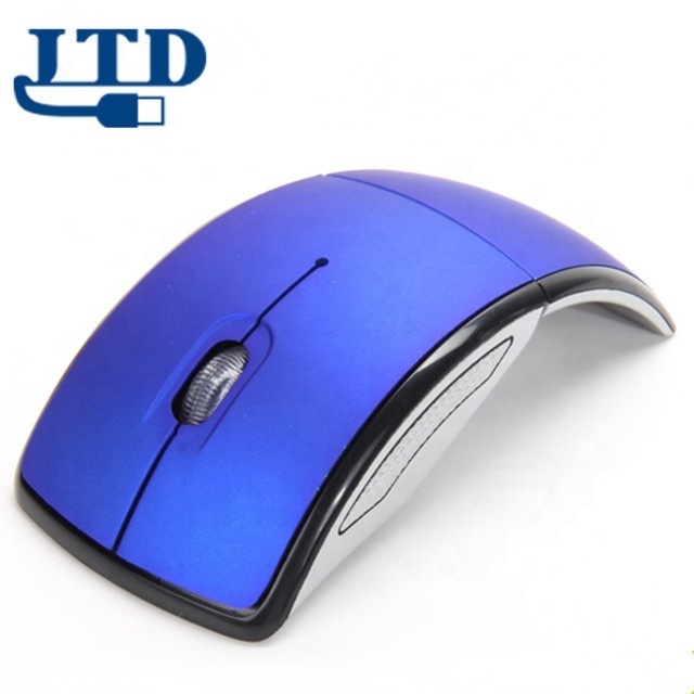 Fashion Foldable 2.4GHz Wireless Mouse for the PC computer mouse Foldable Folding Mouse