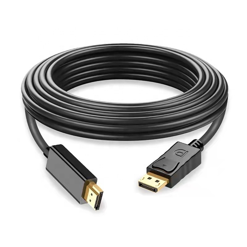 1080P Displayport to HDMI 1.8M DP TO HDMI Adapter Cable Male To Male for Laptop PC Display Port to 1080P HDMI Cable