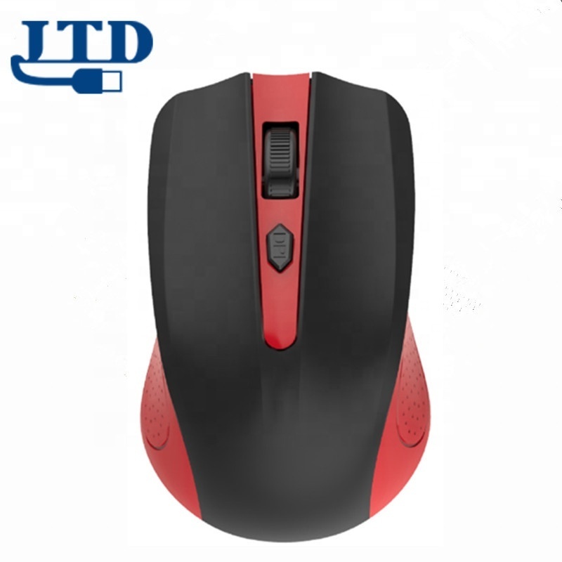 Cheap 2.4G Wireless Ergonomic Mouse Computer Mouse 6 Buttons with Nano Receiver 3 Adjustable DPI Levels