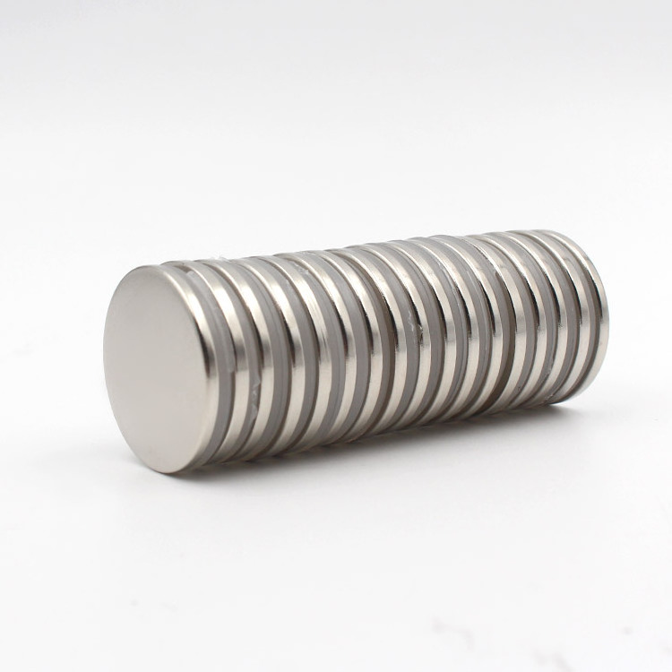 Customized Cylinder Ndfeb Neodium Magnets Strong Permanent Round Rare Earth Disc Neodymium Magnet