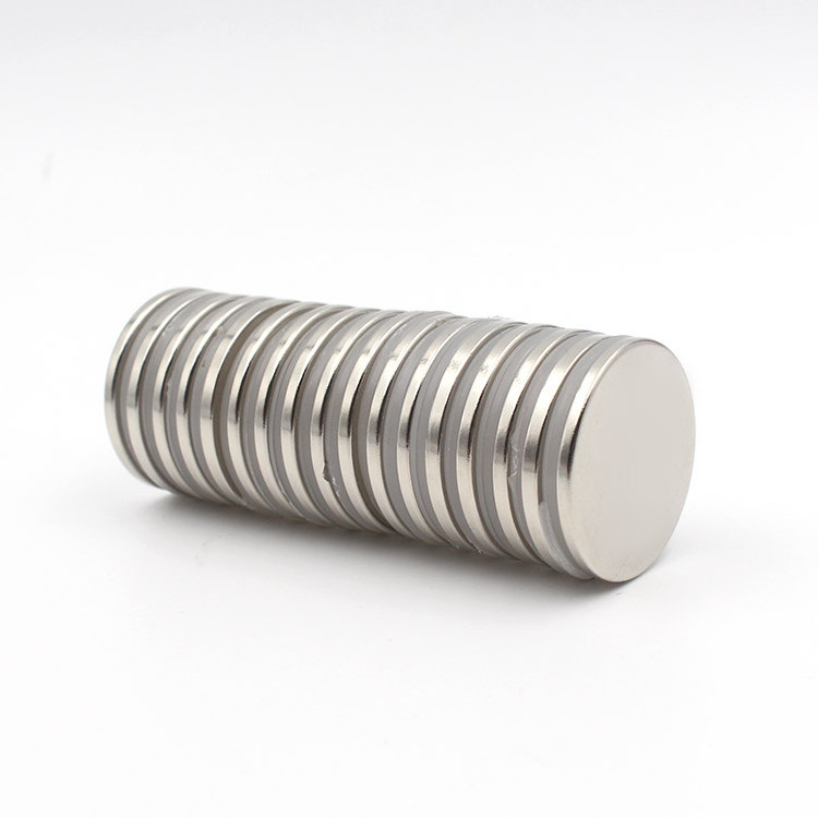 Customized Cylinder Ndfeb Neodium Magnets Strong Permanent Round Rare Earth Disc Neodymium Magnet