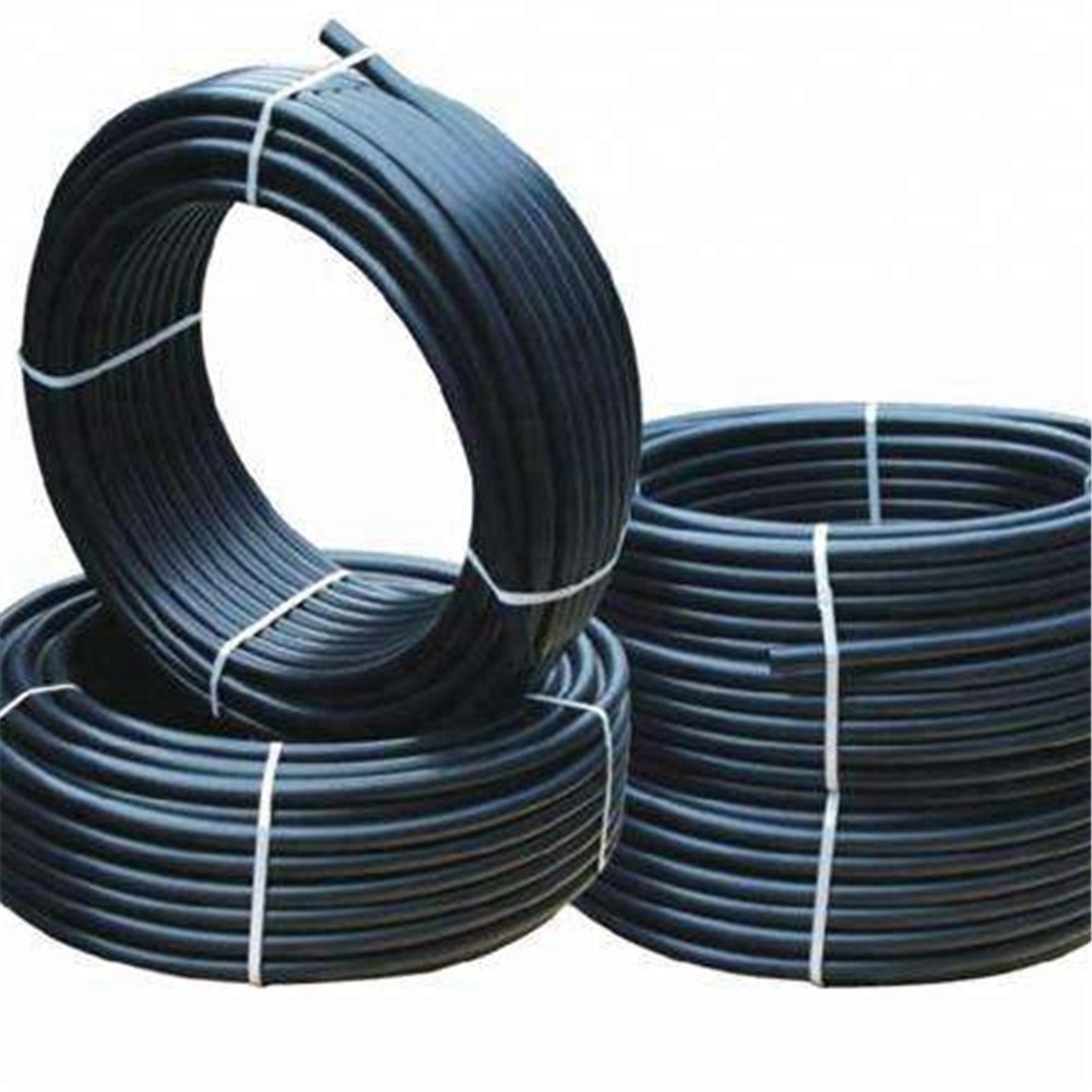 Black polyethylene 1 inch poly pipe 160 psi for Water Supply