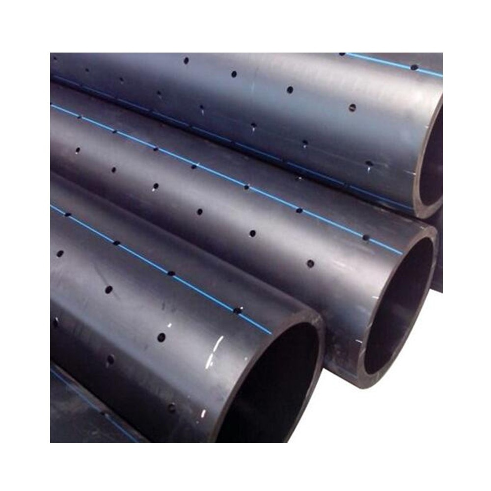 2 inch perforated drain pipe hdpe pipe for drainage water supply/hdpe tubes/ hdpe plastic pipe