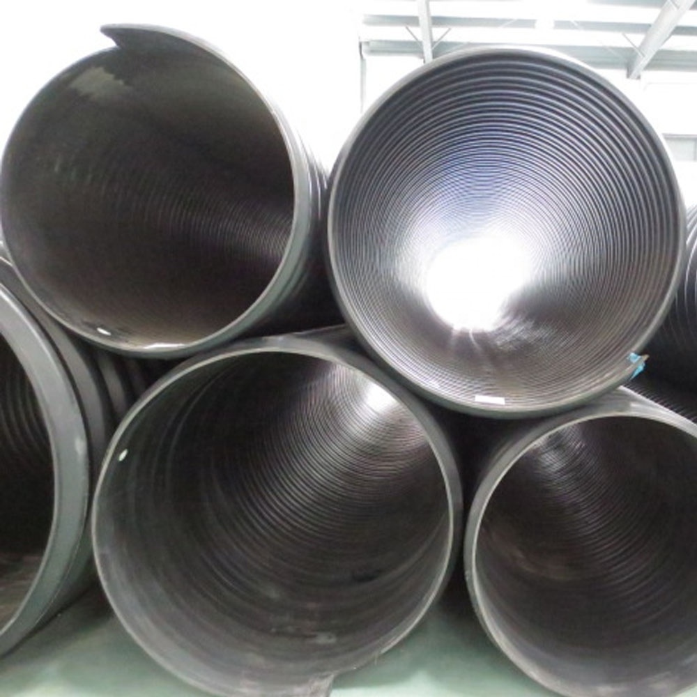 50 inch diameter corrugated plastic culvert pipe prices of large diameter/hdpe double wall corrugate pipes/hdpe tubes