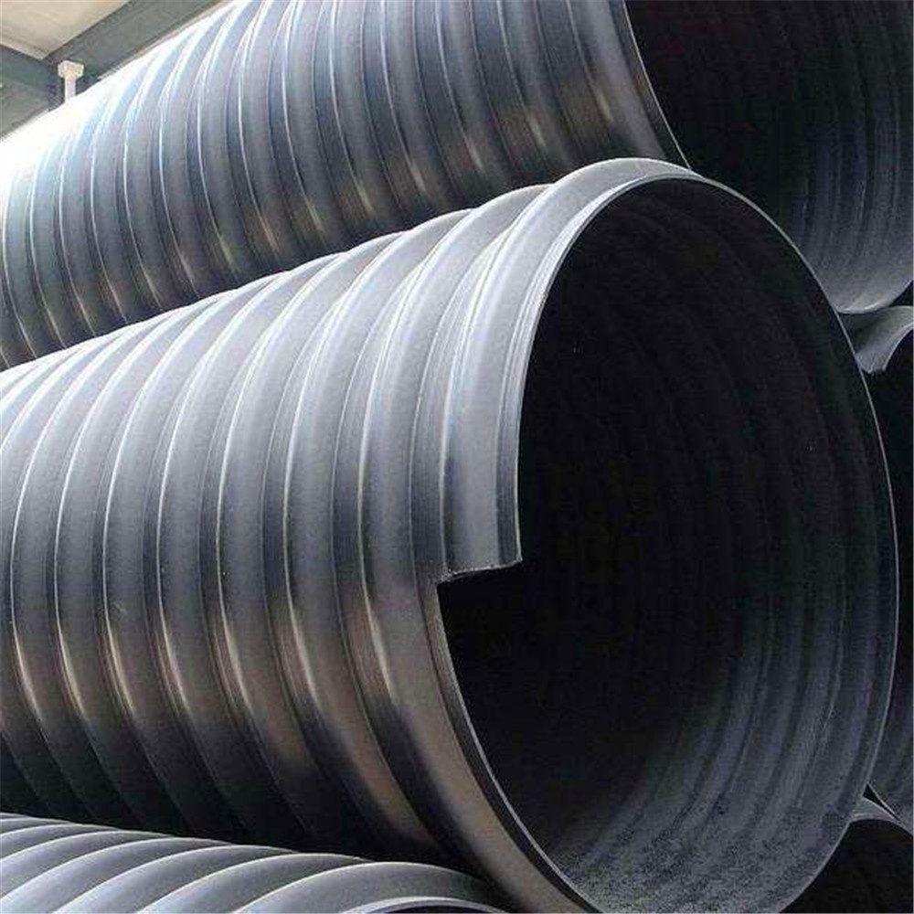 Hdpe steel 600mm SN8 24 inch diameter culvert pipe