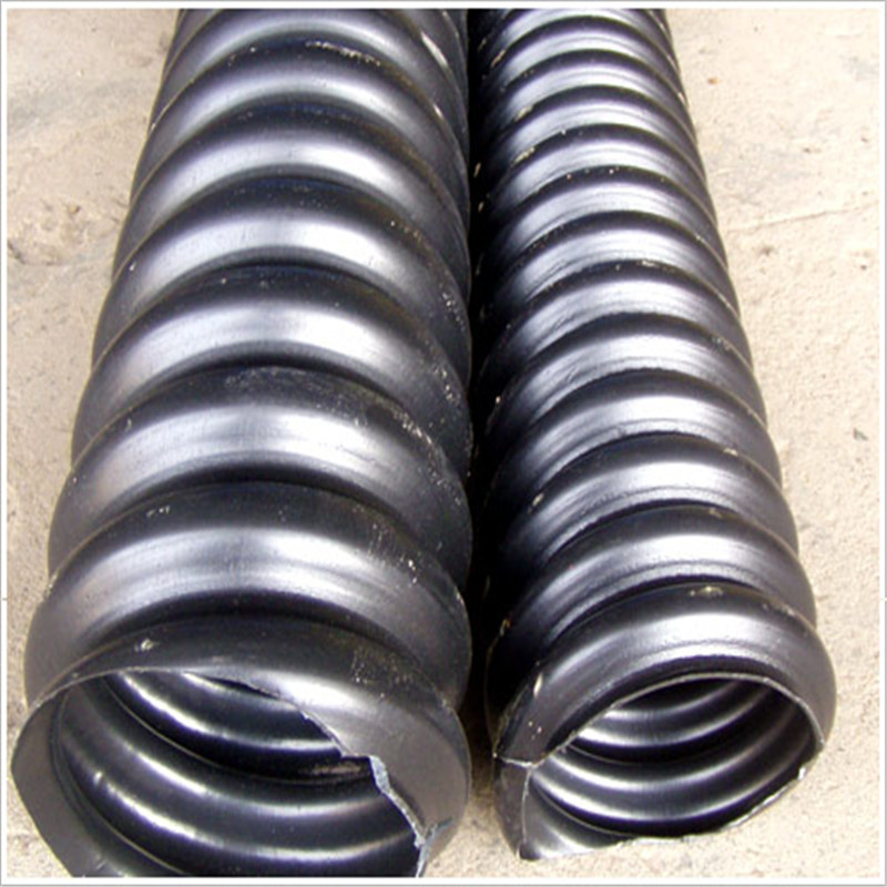 Hdpe steel 600mm SN8 24 inch diameter culvert pipe