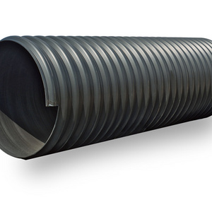 Hdpe steel 600mm SN8 24 inch diameter culvert pipe