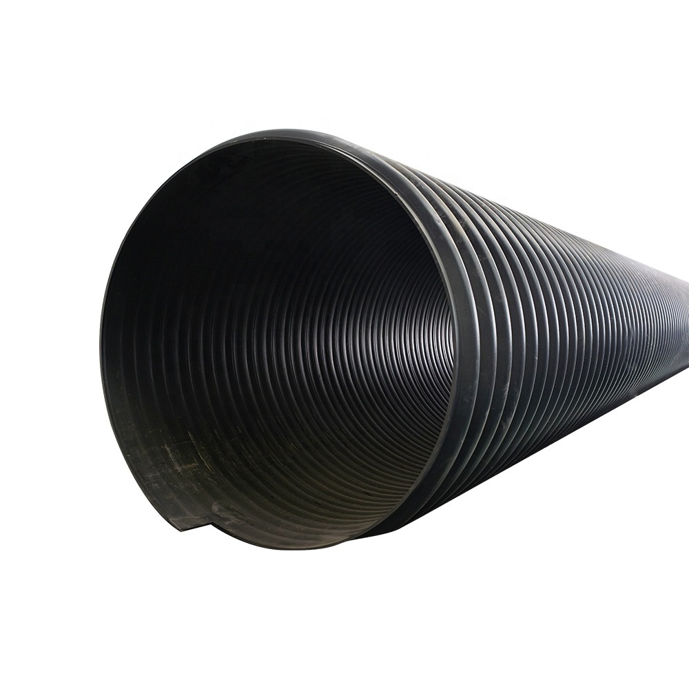 48 culvert pipe china factory 700mm SN8 steel mesh reinforced hdpe pipe