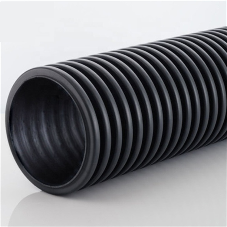 16 inch sewer double wall plastic culvert drain hdpe pipe/hdpe double wall corrugate pipes/hdpe tubes