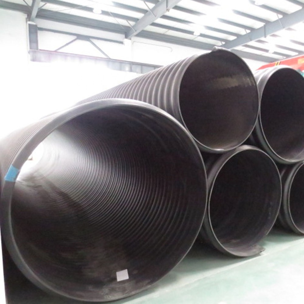 50 inch diameter corrugated plastic culvert pipe prices of large diameter/hdpe double wall corrugate pipes/hdpe tubes