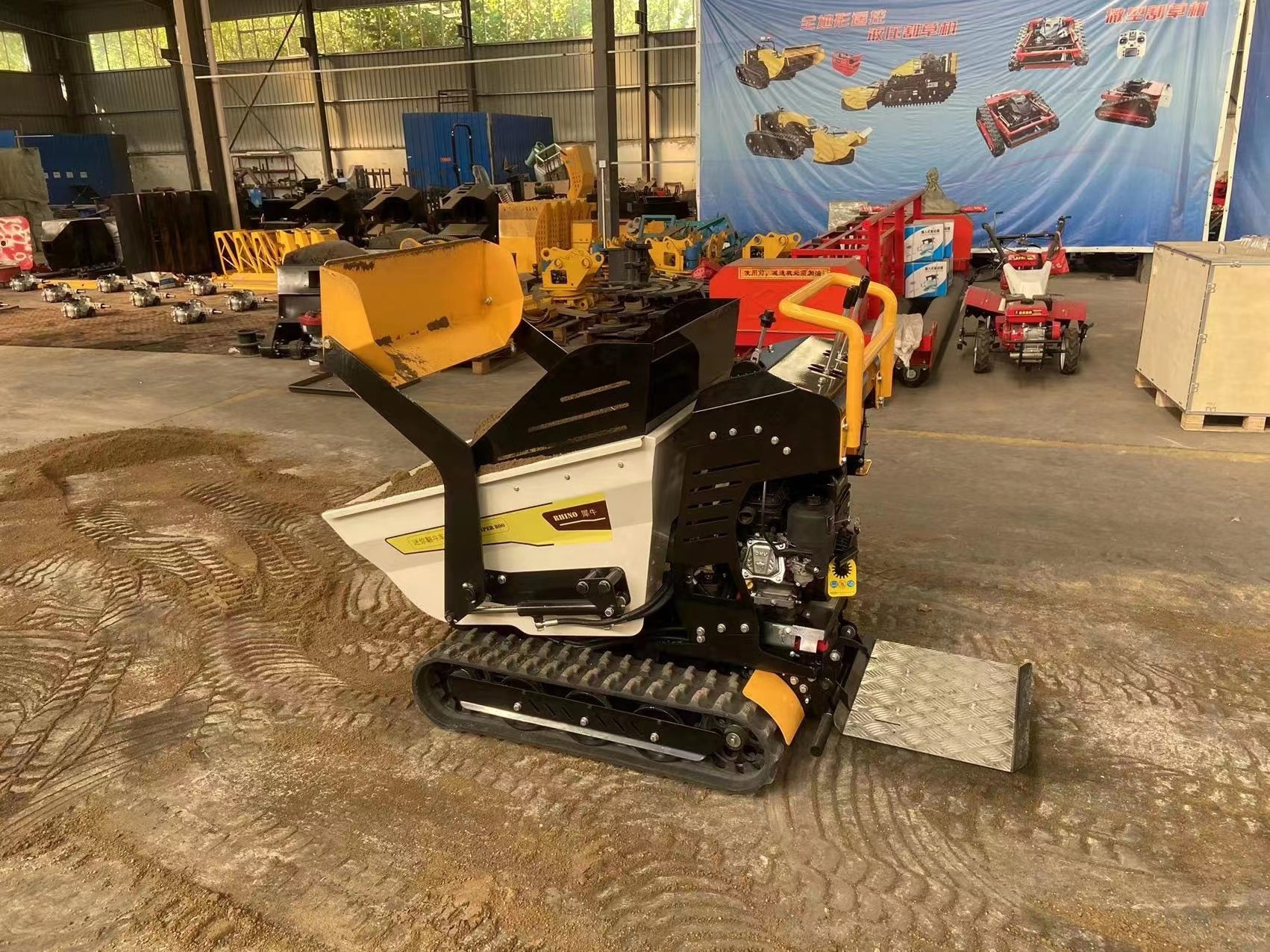 Hot Sale and Quality Mini Dumper Hydraulic Dumper For Outlets