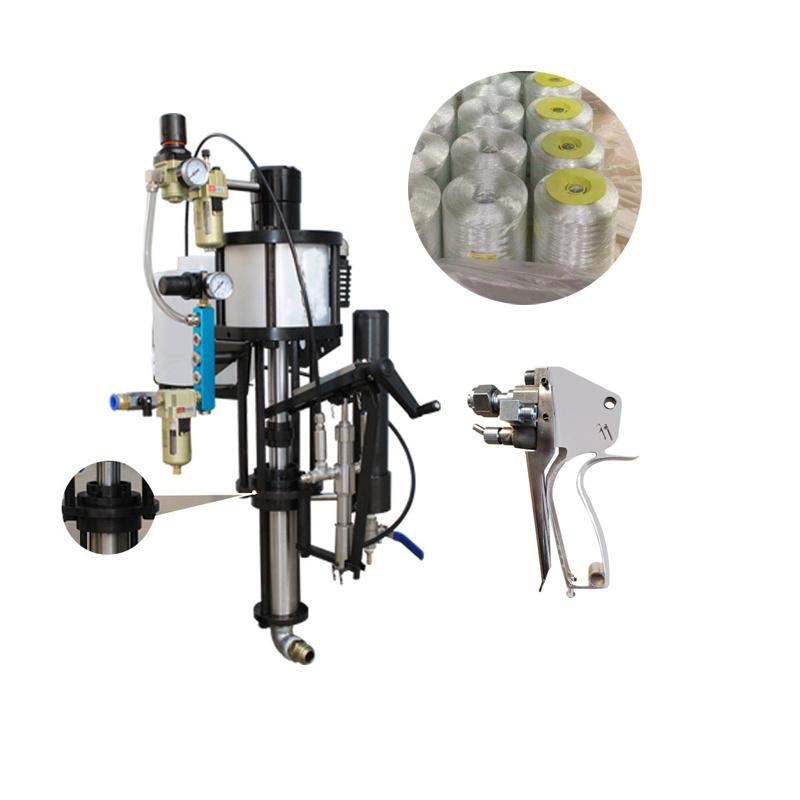 Polyurea Spray Machine Small FRP composite roving fiber glass chopper ...