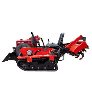 rotary tiller mini crawler