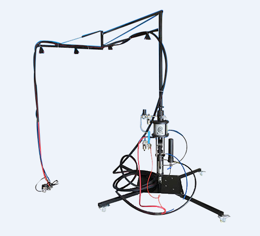 Polyurea Spray Machine Small FRP composite roving fiber glass chopper chop resin spray gun system machine