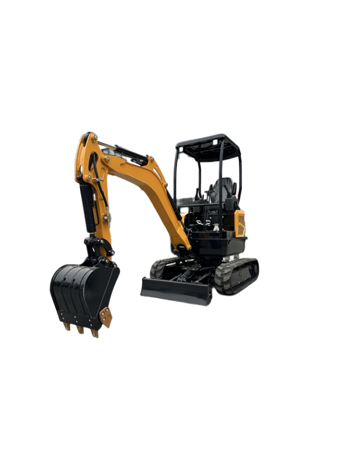 Red Mini excavator 2.0ton for sale with factory price Komatsu pc01  excavator