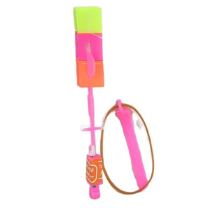 Jinming Promotion Toy Wholesale magic plastic rocket led light flying arrows toy Flying toys for kids