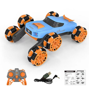 Radio Control Toys 2.4G RC Truck 6 Wheels Swing Arm Stunt Car Remote Control Car Toy For Kids