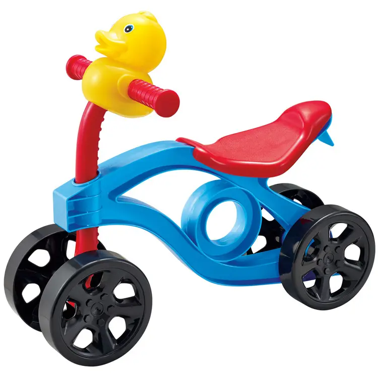 High quality children plastic tricycle balance ride on car baby walker balance bike