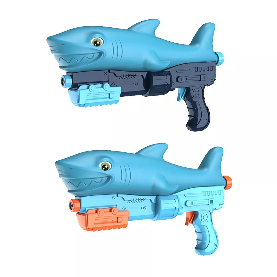 Jinming Outdoor summer beach play shooting game shake shape air pressure water gun toys