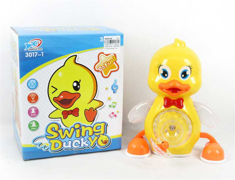 Hot sale animal toy electronic swing duck shaking duck toys for kids