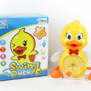 Hot sale animal toy electronic swing duck shaking duck toys for kids