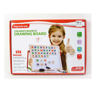 Jinming wholesale children magnetic writing board toys wooden drawing board toy